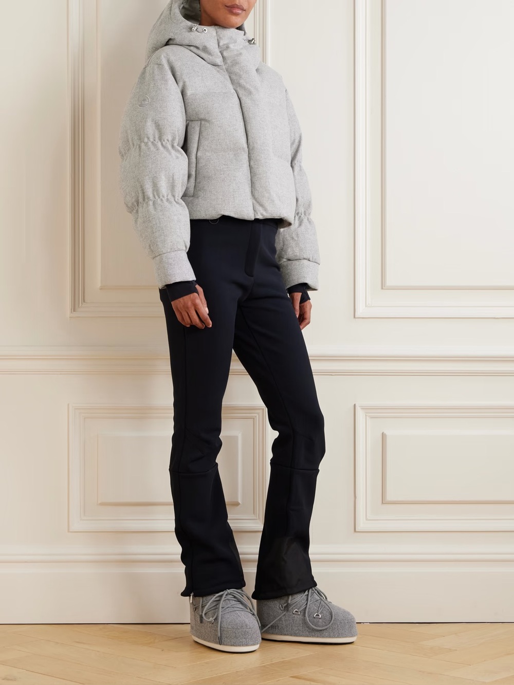 Cordova Saint Moritz flared ski pants in Onyx